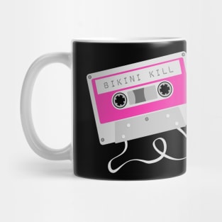 Bikini Kill Riot Grrrl White Cassette Mug